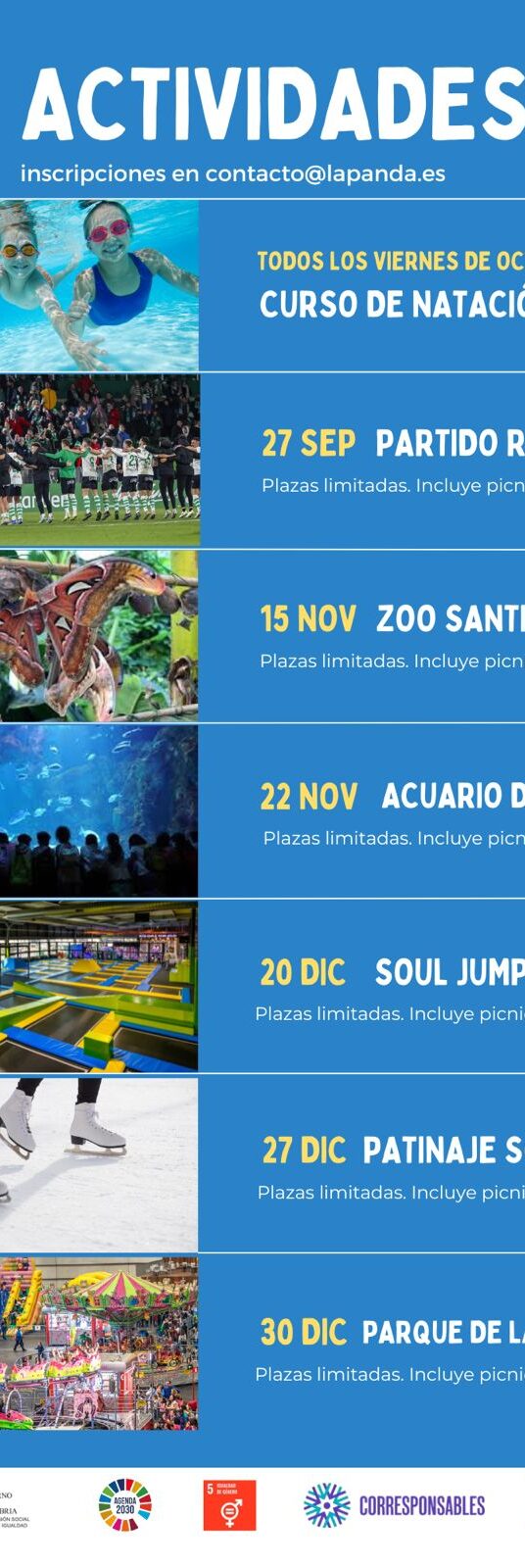 ACTIVIDADES CORRESPONSABLES 2025
